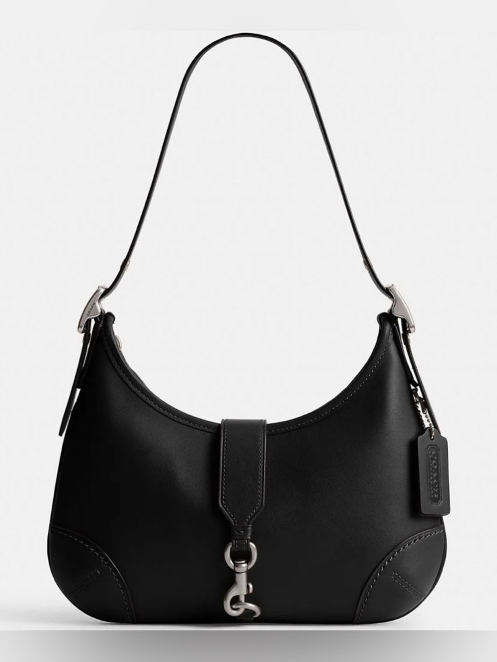 Coach Hamptons Black Hobo Bag - Limited Re-Edition 2005